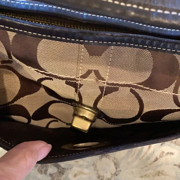 Coach original monogram shoulder bag - Picture 5 of 10